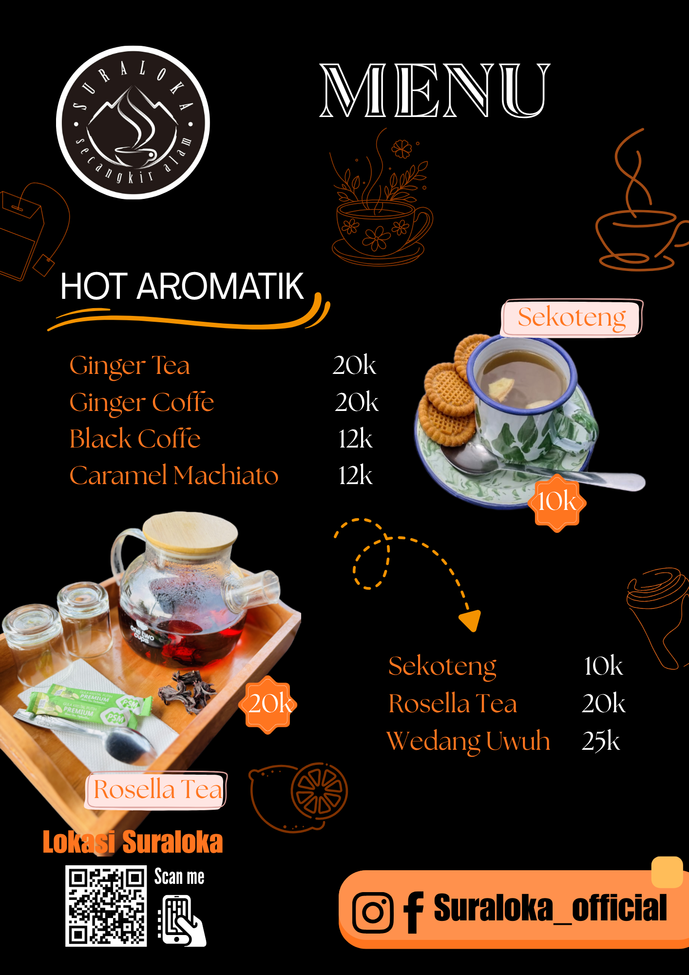 Menu makanan berat SURALOKA